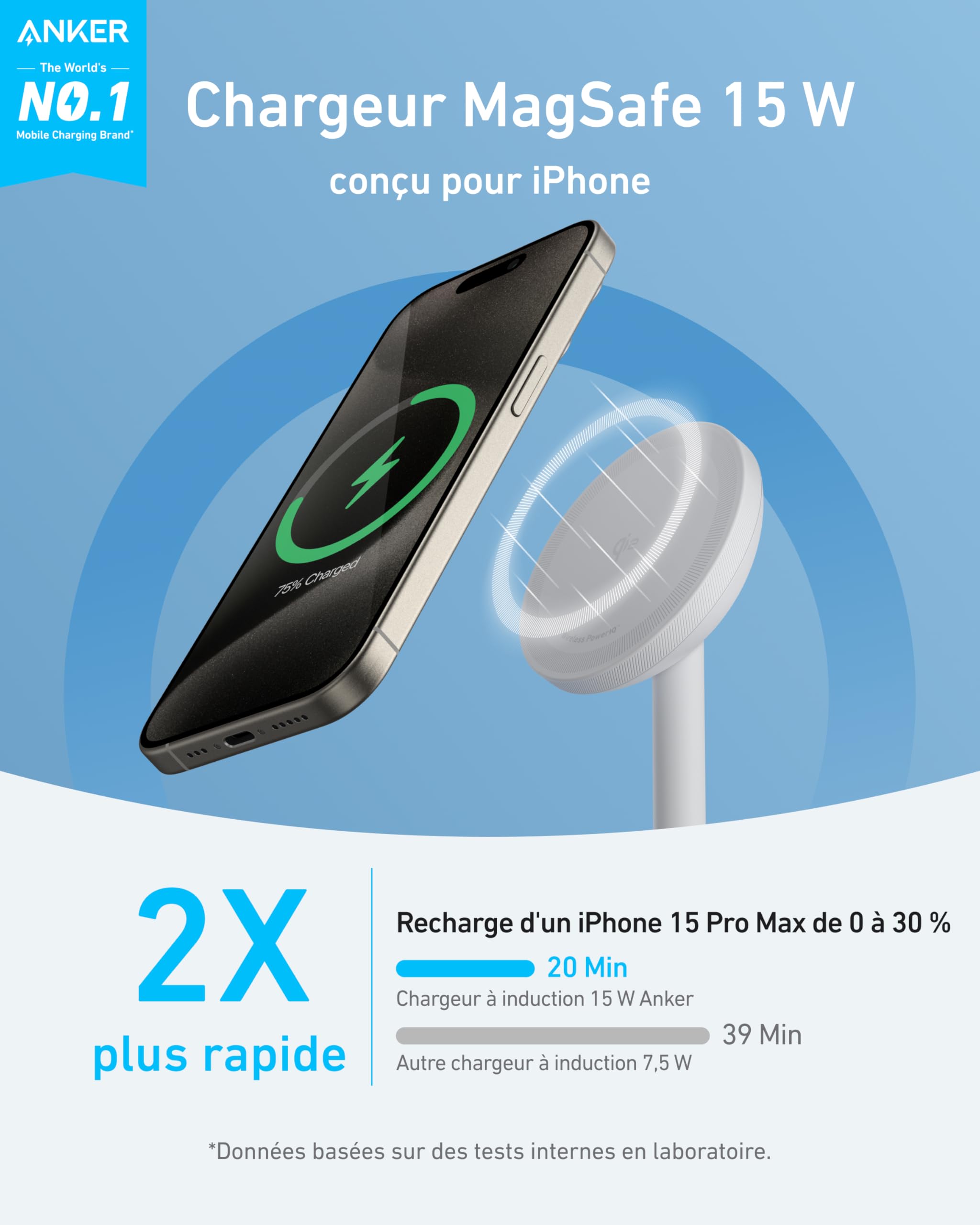 Anker Chargeur sans fil MagGo (Gratuit) - Image 3